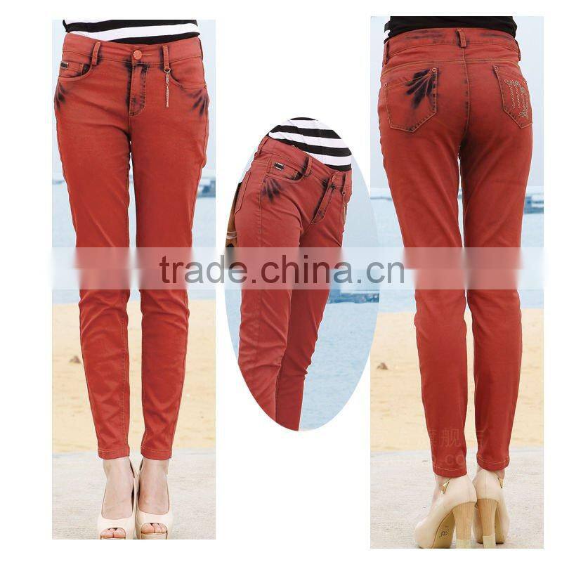 New Ladies fashion colorful pants (DS120187)