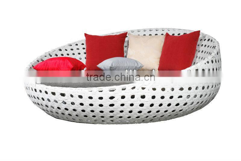 Granco KAL719 hot sale brown rattan sun loungers