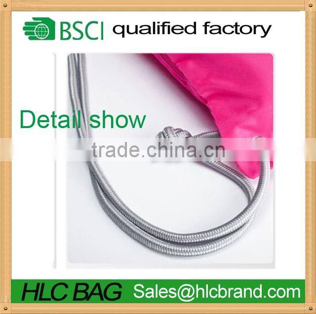 wholesale printed fashion kids drawstring backpack bag with zipper