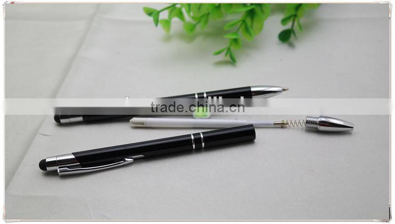 stylus writing pen for iphone ipad touch , metal promotioal ballpoint pen