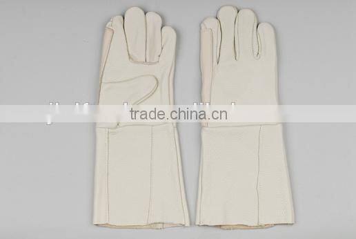 High quality full leather welding gloves, labor insurance supplies