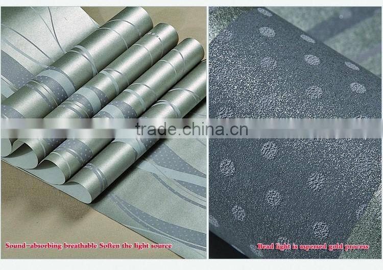 beautiful home interior decorative 3d stripe wallpaper