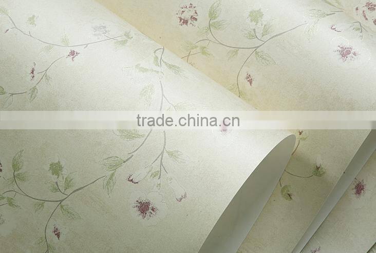 American design flower multicolored decoration home wallpaper