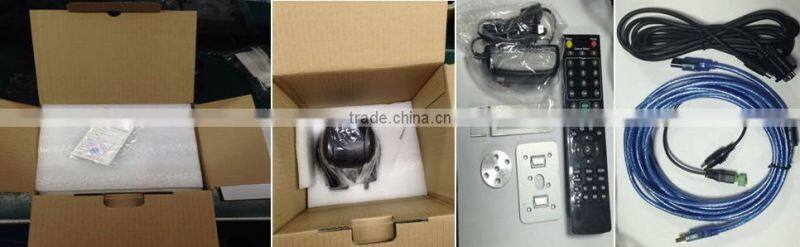 USB3.0 Web Conference PTZ 1080p@30fps | UVC/VISCA Control| 10x Optical Zoom | HOV 51.8 degree| USB3.0 YUY2,micro usb camera