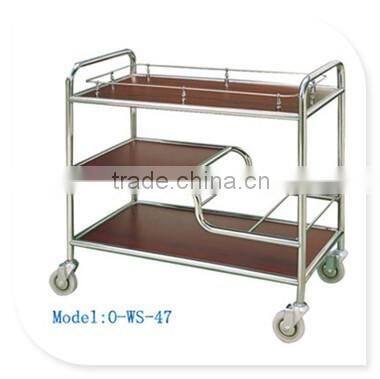 for hotel restaurant Superior hotel car train plane service wood liquor trolley with wheel