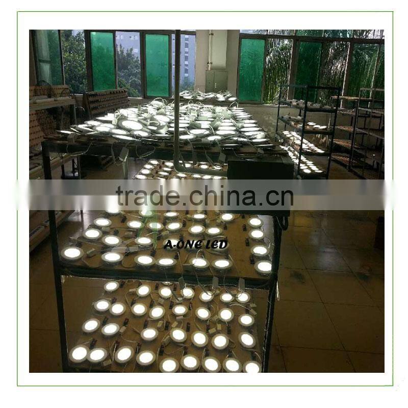 Halogen fluorescent replacement led light 20w dimmable panel light round