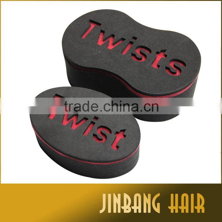 2016 Hot Brand New Fashion Magic Hair Twist Sponge Dreads Twisting Locks Dreadlocks Curl Brush Sponge Barber Hair Brush New