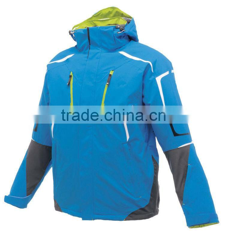 Uniseason one piece ski wear man short coat