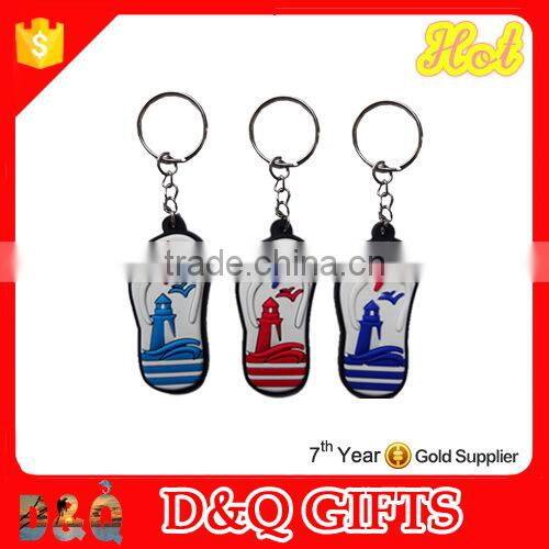 Promotional slipper nautical keychain