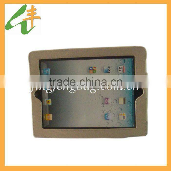 2012 fashion elegant purple flocking 10.1 tablet case