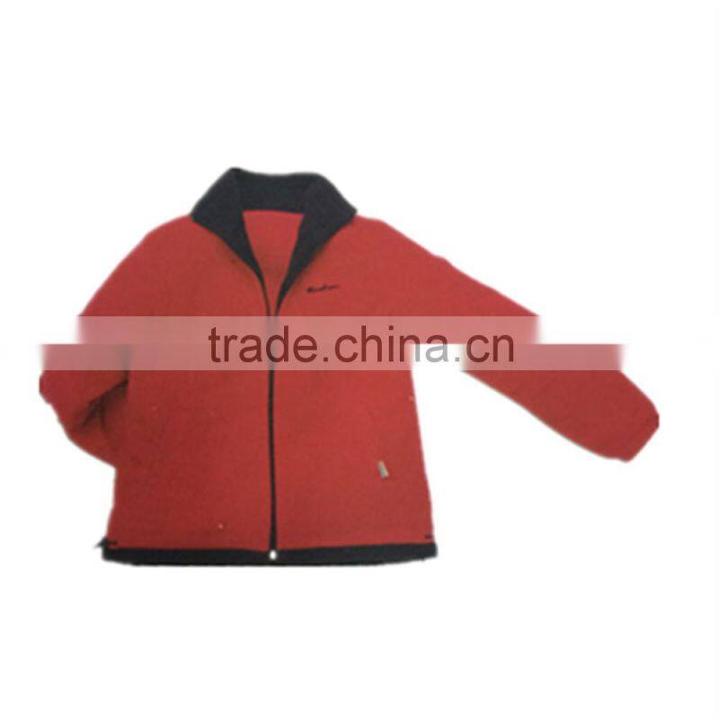 fleece wholesale men's zip up crewneck sweatshirts