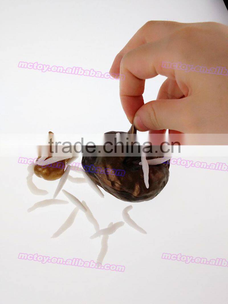 Sticky worm toys TPR worm toys other classical toys