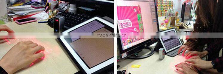 Wireless Laser Projection Virtual Keyboard And Touchpad Bluetooth