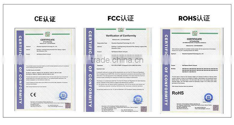 Factory price 2 wheels smart balance scooter bluetooth CE ROHS approved