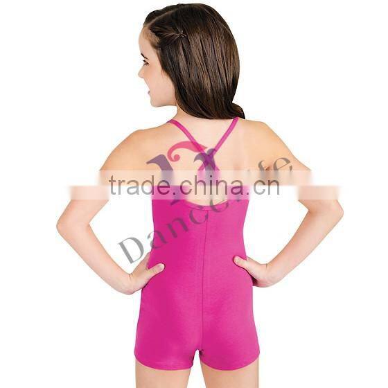 C2618 Kids ballet dance unitards wholesale camisole ballet unitards for dance
