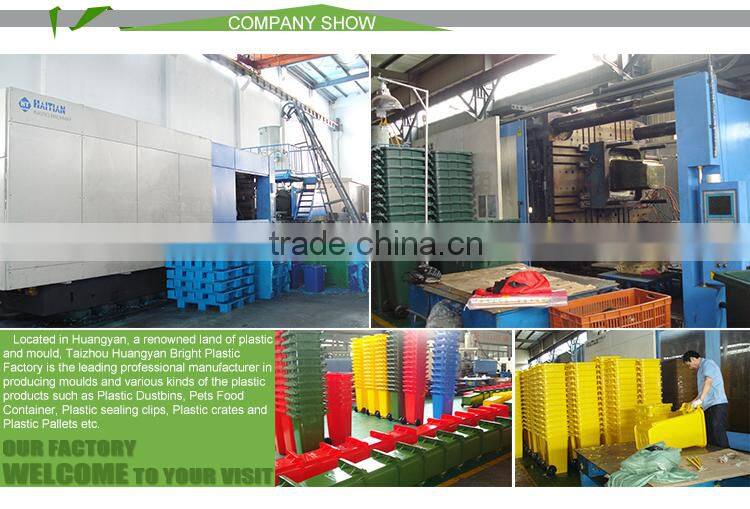 ABS fire resistant plastic twin dustbin for hotel