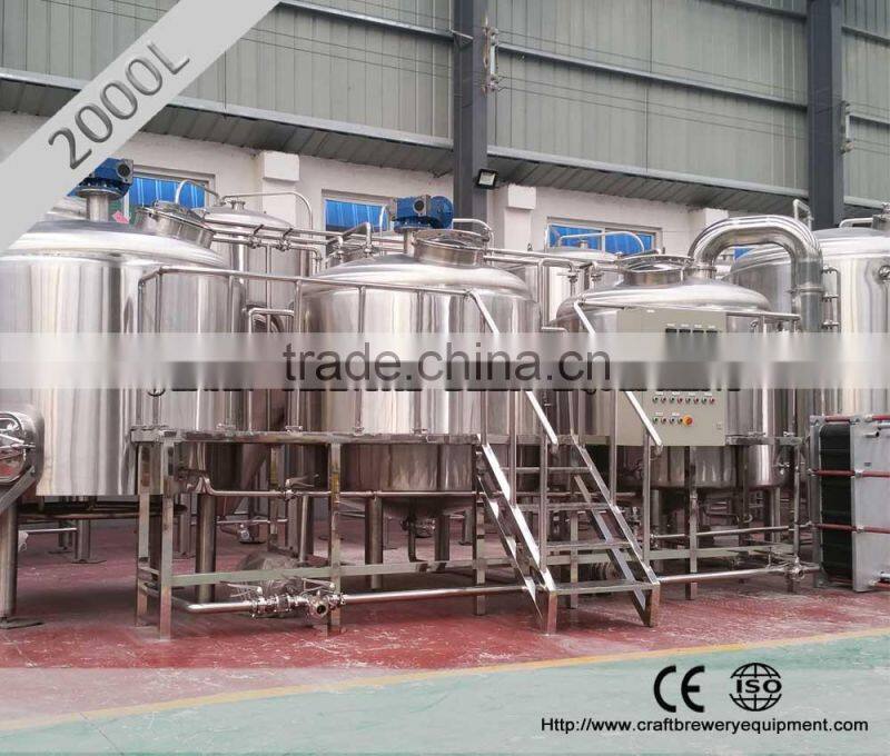What does it cost to start a 1000 L steam heating method brewery cost