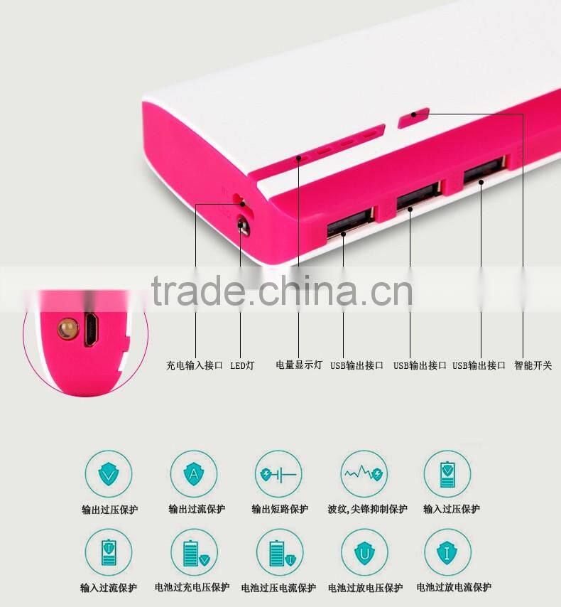 top battery quick charger power bank real 13000mah