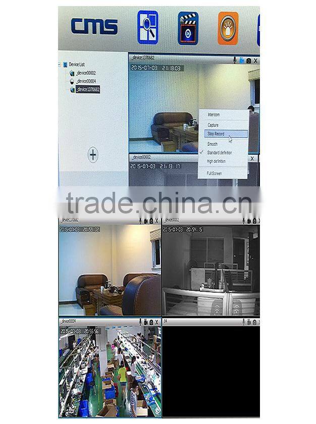 3.6mm H.264 Support Motion Detection HD IP Camera Module Wifi