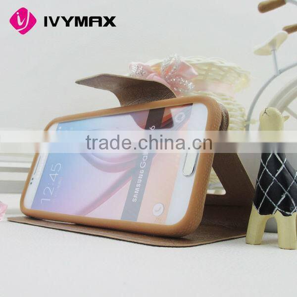 Newest 2nd Universal wallet pu silicone phone case