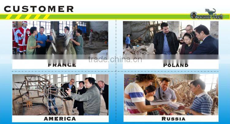 Life size statue t-rex animatronic dinosaur trade assurance