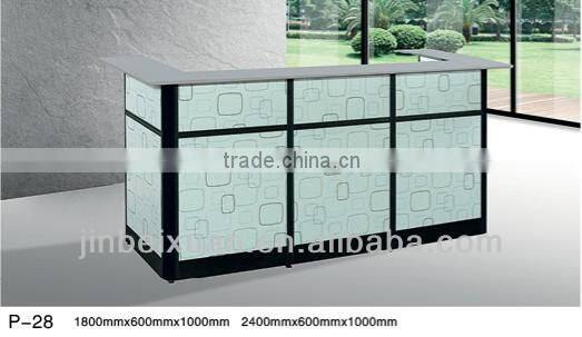 Beauty Salon Small Reception Desk Portable High Quality P-35