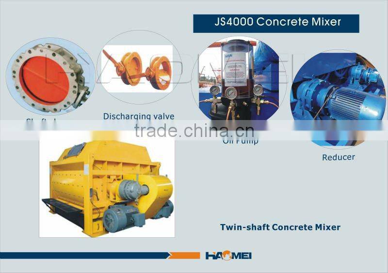 JS4000 hormigonera nuevo de haomei