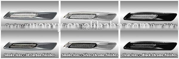 Smoke Lens 3D GS300 ES350 led side marker lights for Toyota Reiz Crown Lexus