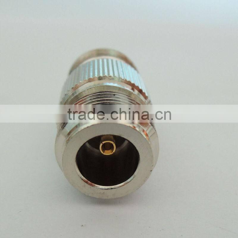 RF adapter N female to N female coaxial connector