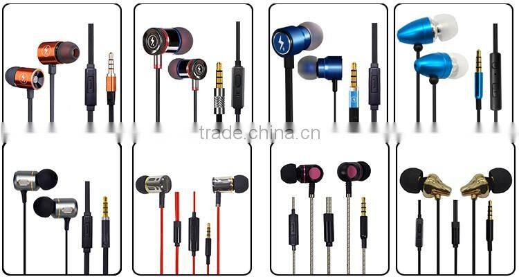 High quality in ear earphones head phones with mic cheap quality headphones for mobile phone high end headphone manufacturer