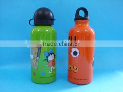 sport water bottle, 250ml aluminum bottle, empty aluminum water bottle with cap