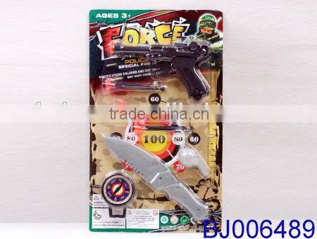 Happy baby toy cheap plastic soilder toy/ gun and bowling ball toys