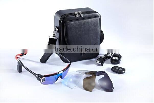 Colored 5MP 1080P Full HD 140degree wide angle wireless sunglasses hidden waterproof surgery camera built-in wifi TF card 32gb