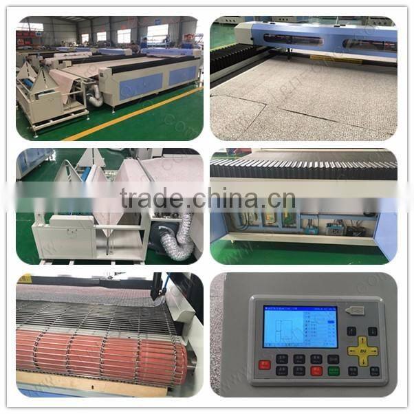 Larger format automatic feed home fabric CNC laser cutting engraving machine