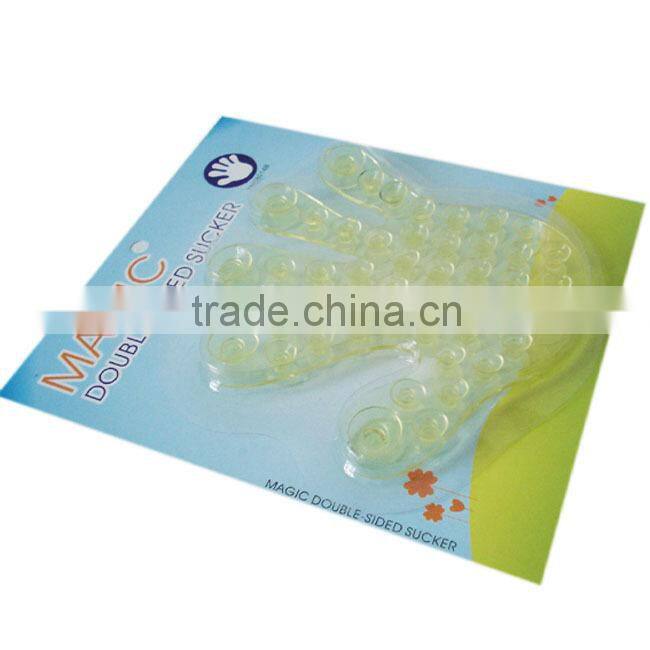 Hand shaped Magic Double-sided Sucker, sucker bathroom