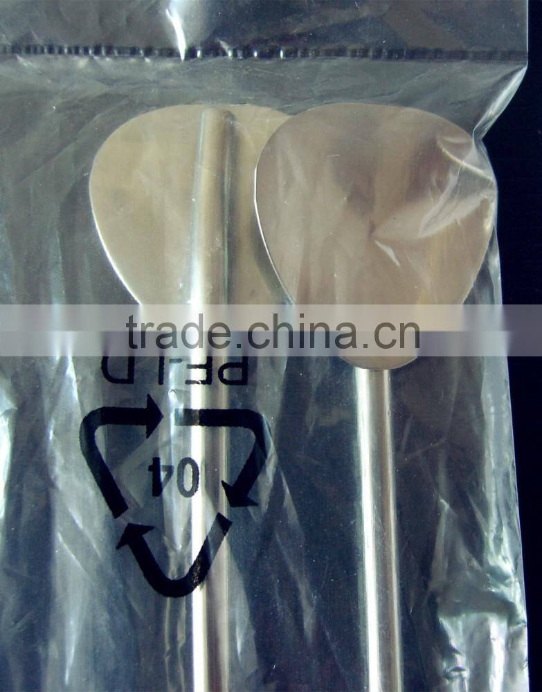 Stainless Steel Decorative Straw drinking spoon straw,good quality small order accept