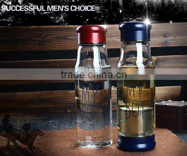 high borosilicate glass bottles for tea