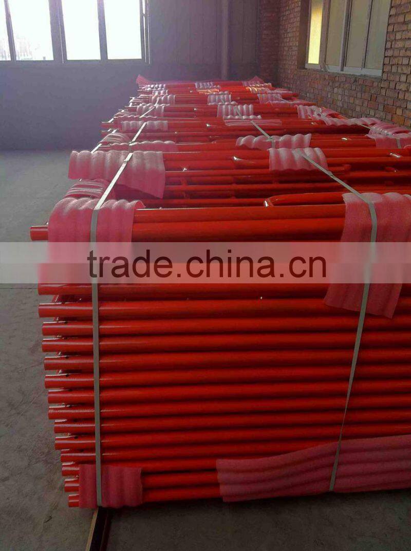 h frame scaffolding walking through scaffolding system