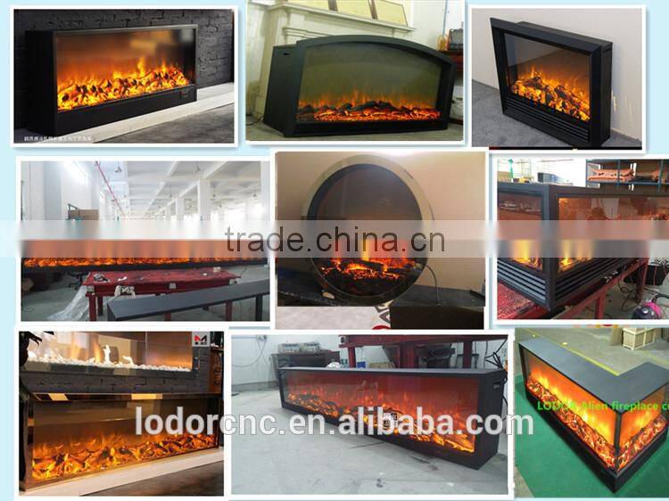 220v cast iron stove fireplace with glass