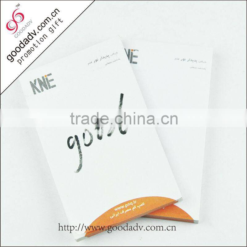 2015 cute colorful sticky note/custom sticky note/house shaped sticky note pad