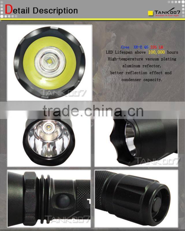 Camping Usage and Aluminum Alloy Lamp Body Material tactical LED flashlight TC29A