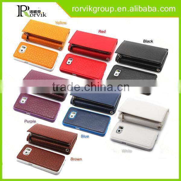 alibaba china rugged phone case wallet for Samsung Galaxy S6