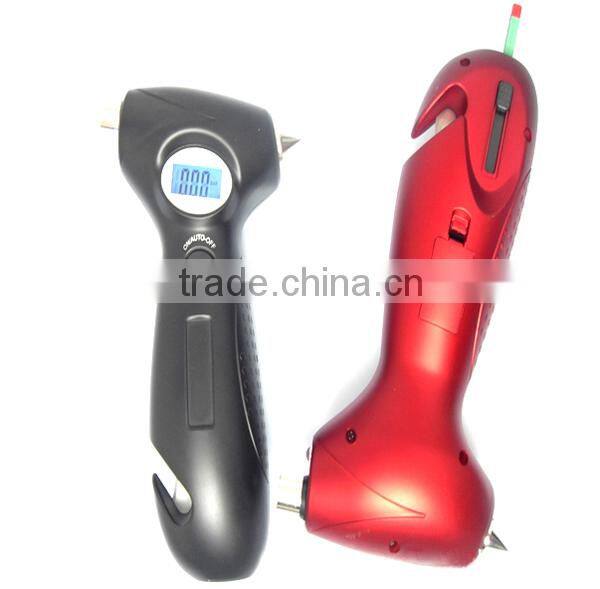 5 in1 Hand held 150psi digital tire pressure gauge for testing car