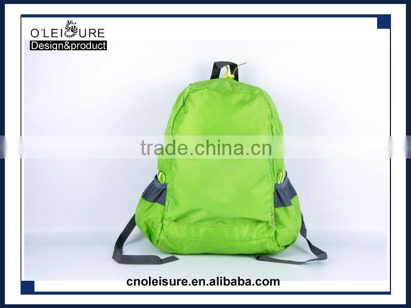 Fashion custom foldable backpack hiking bag travel bag Wholesale backpack travel,lightweight backpack