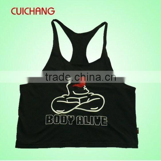 100 cotton tank top&plain tank top&tank top manufacturer-CC334