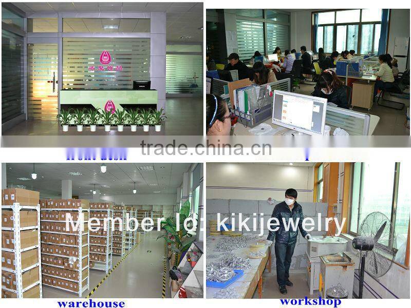 fashion circinate pendant murano glass jewelry set