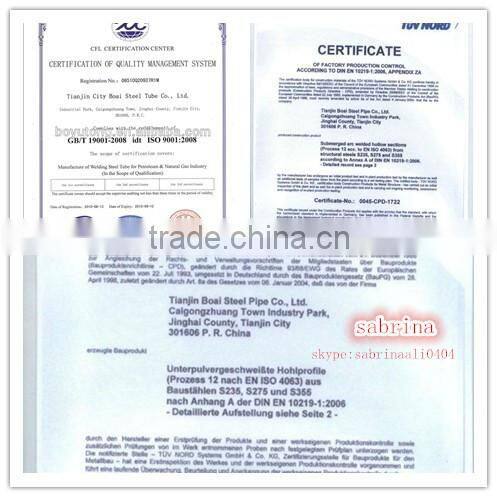 API 5l x42 steel line tube