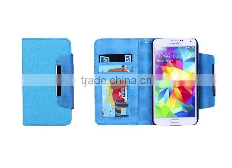 Litchi pattern Detachable case for Samsung S5 i9500