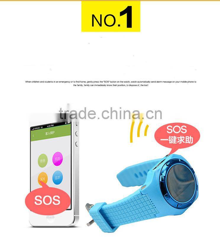 Kids android gps tracker pedometer smart watch phone