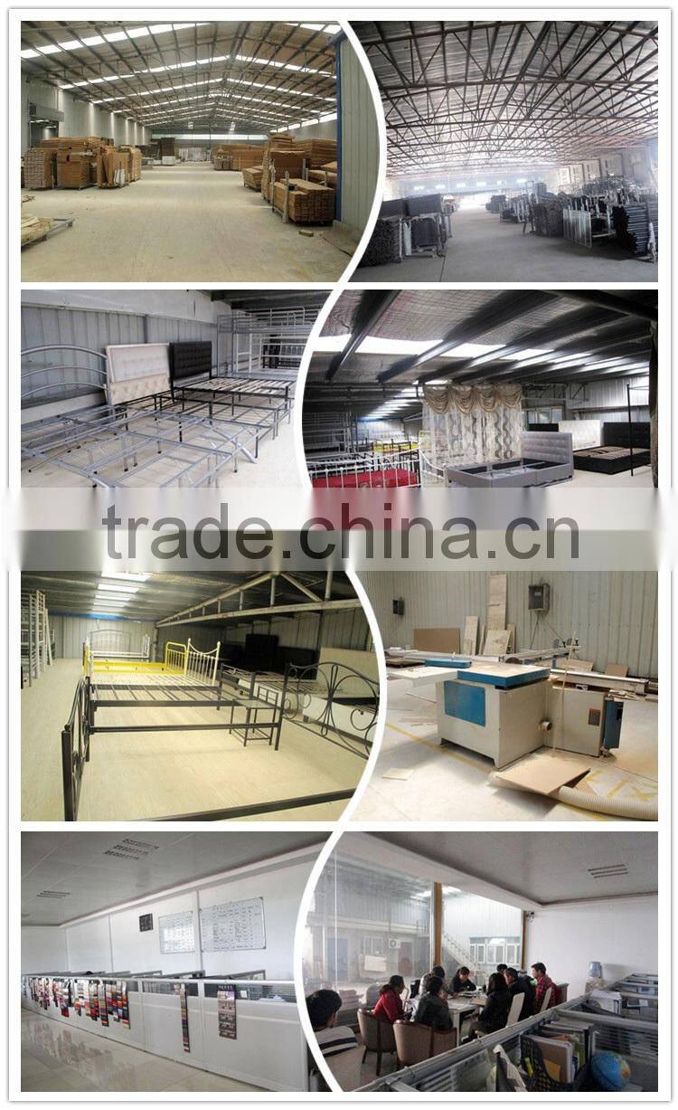 2016 Modern bedroom push and pull metal daybed